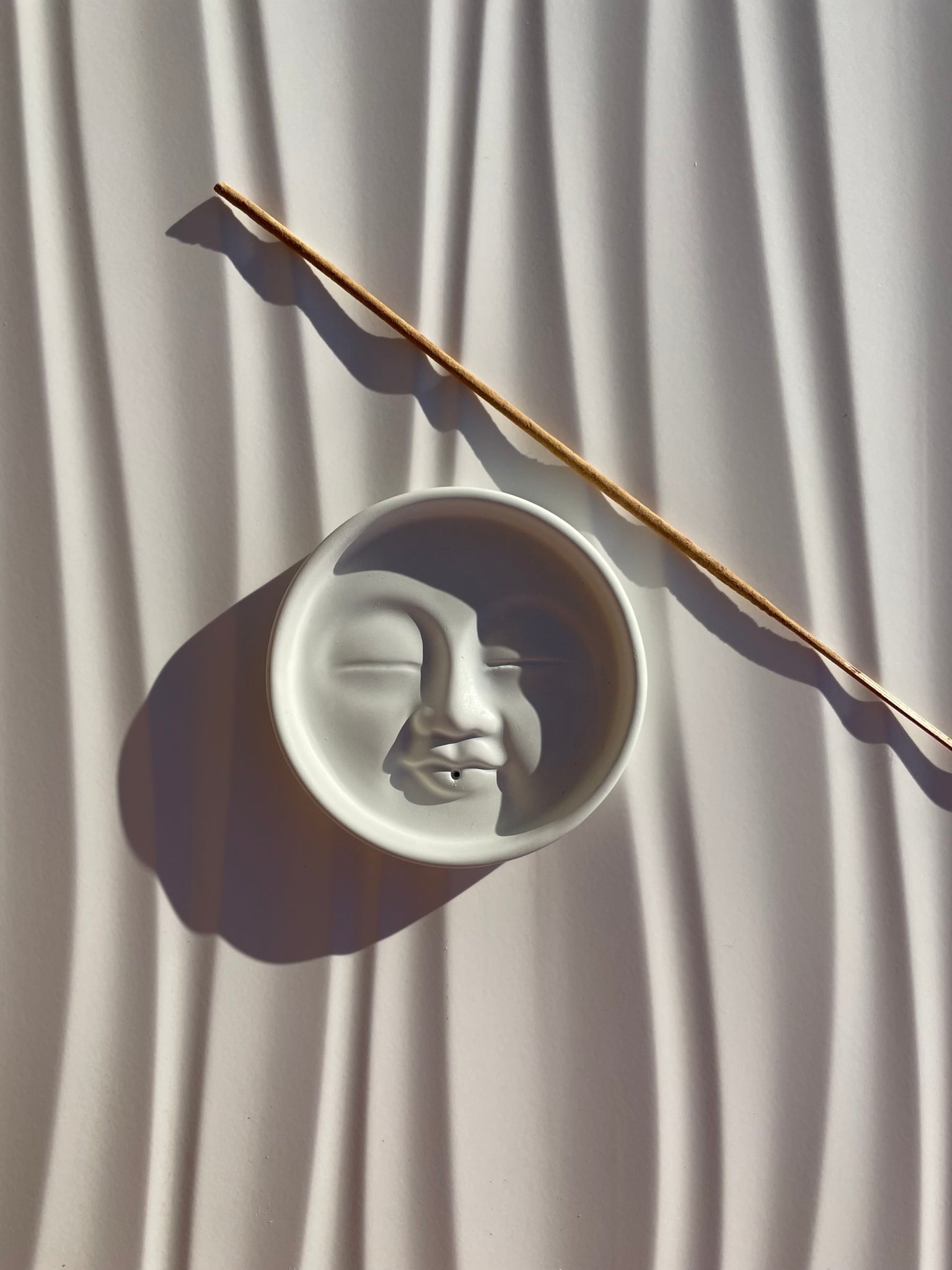 Luna incense holder