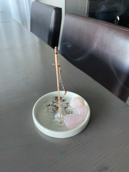 Luna incense holder